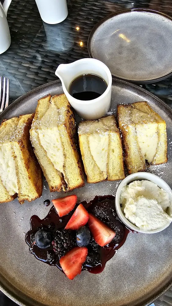 Stuffed French Toast with Grand Marnier Syrup